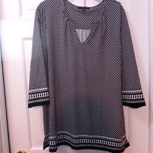 NWOT Massimo Fabbro print tunic, 1X